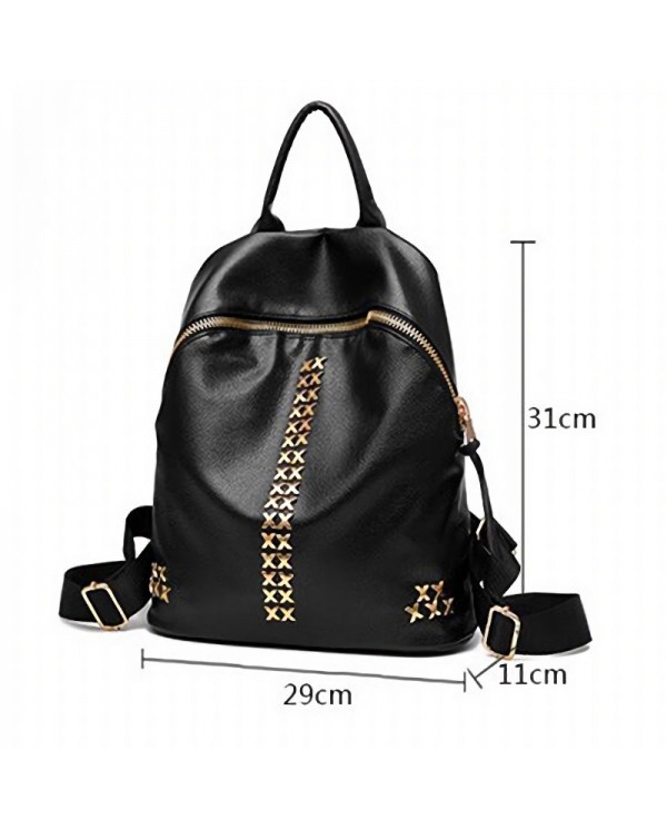 Women's Backpack with Metallic X CGC991131135 Size One Size Color Black ...